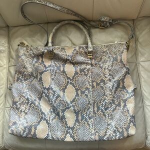 G.I. L.I. Snakeskin Leather Bag